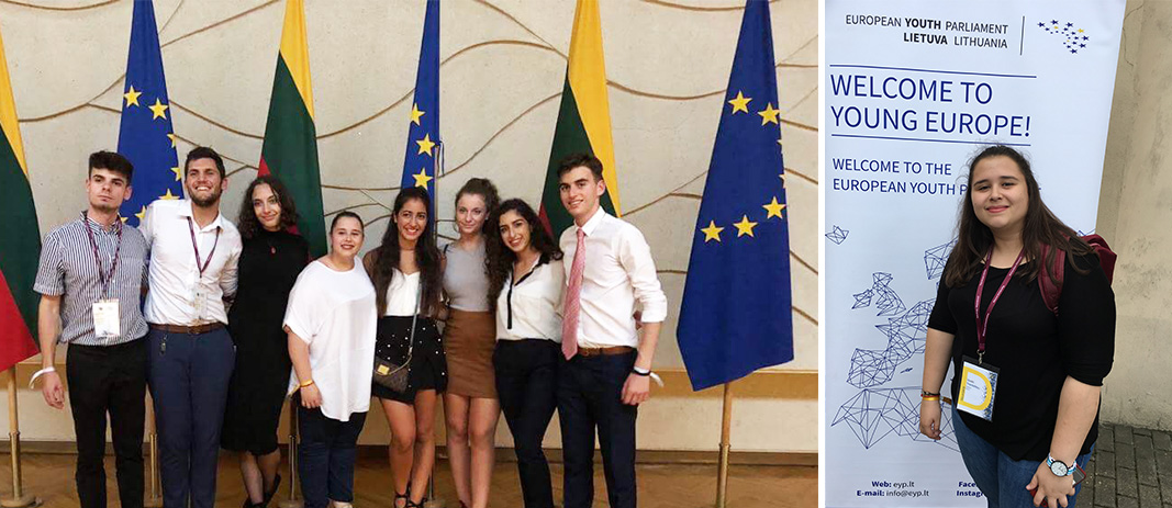 87th International Session of the Youth European Parliament in Vilnius, Lithuania