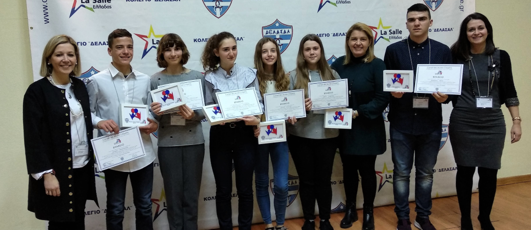 Six Mandoulides Schools students excelled in the 6th Student Public Speaking Meeting in French, “Conseil des Jeunes Citoyens”.