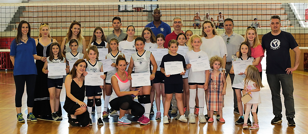 Την Κυριακή, 9 Ιουνίου 2019 πραγματοποιήθηκε η Τελετή Λήξης της Ακαδημίας της Ακαδημίας Πετοσφαίρισης με συμμετοχή όλων των αθλητριών, των προπονητών, γονέων και φίλων της Ακαδημίας