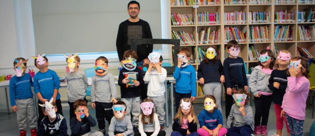 Author Makis Tsitas visits Kindergarten