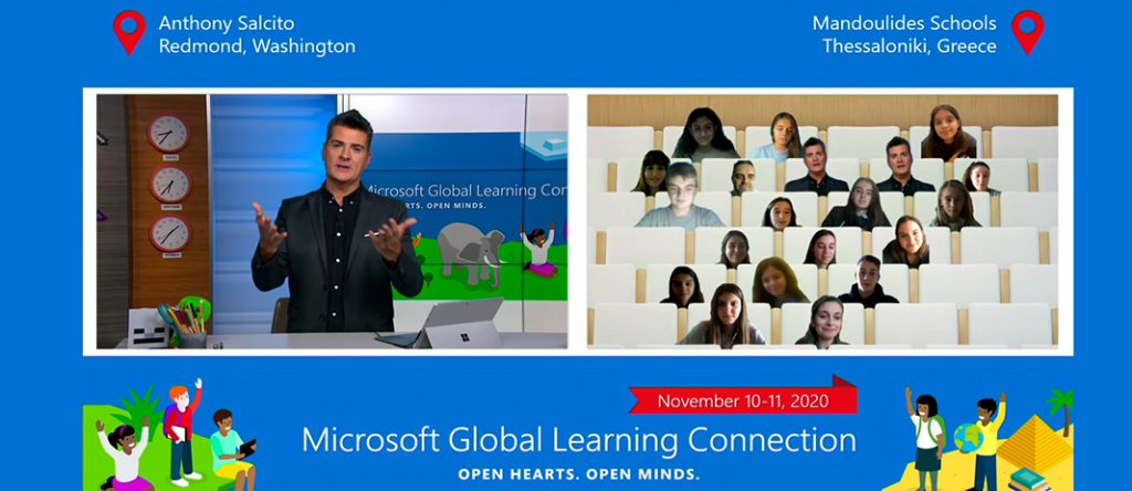 ndoulides Schools at Microsoft Global Learning Connection with Anthony Salcito-Nov 2020