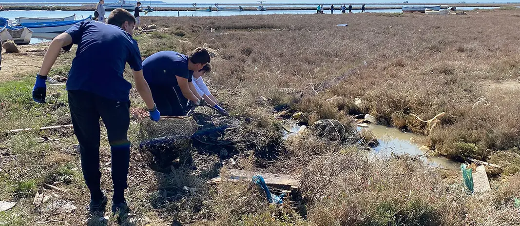 Παράκτιος καθαρισμός στο Δέλτα Αξιού με την Περιβαλλοντική Οργάνωση «iSea»