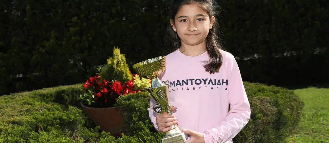 Η μαθήτρια Α. Μπεκιάρη (Δ΄ Δημοτικού) κατέκτησε την 1η θέση και το χρυσό μετάλλιο στους Διανομαρχιακούς Σχολικούς Αγώνες Σκάκι Νομών Θεσσαλονίκης και Χαλκιδικής