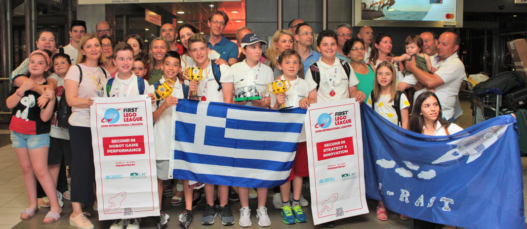 2nd place in First Lego League International for Mandoulides Schools’ Robotics and Space Team M-RAST