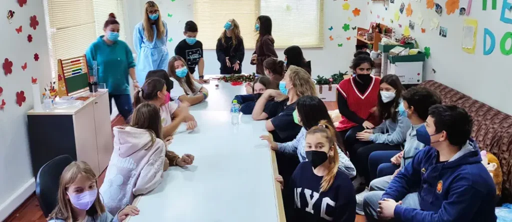 Η Ομάδα Εθελοντισμού του Γυμνασίου στον «ΕΛΕΠΑΠ»